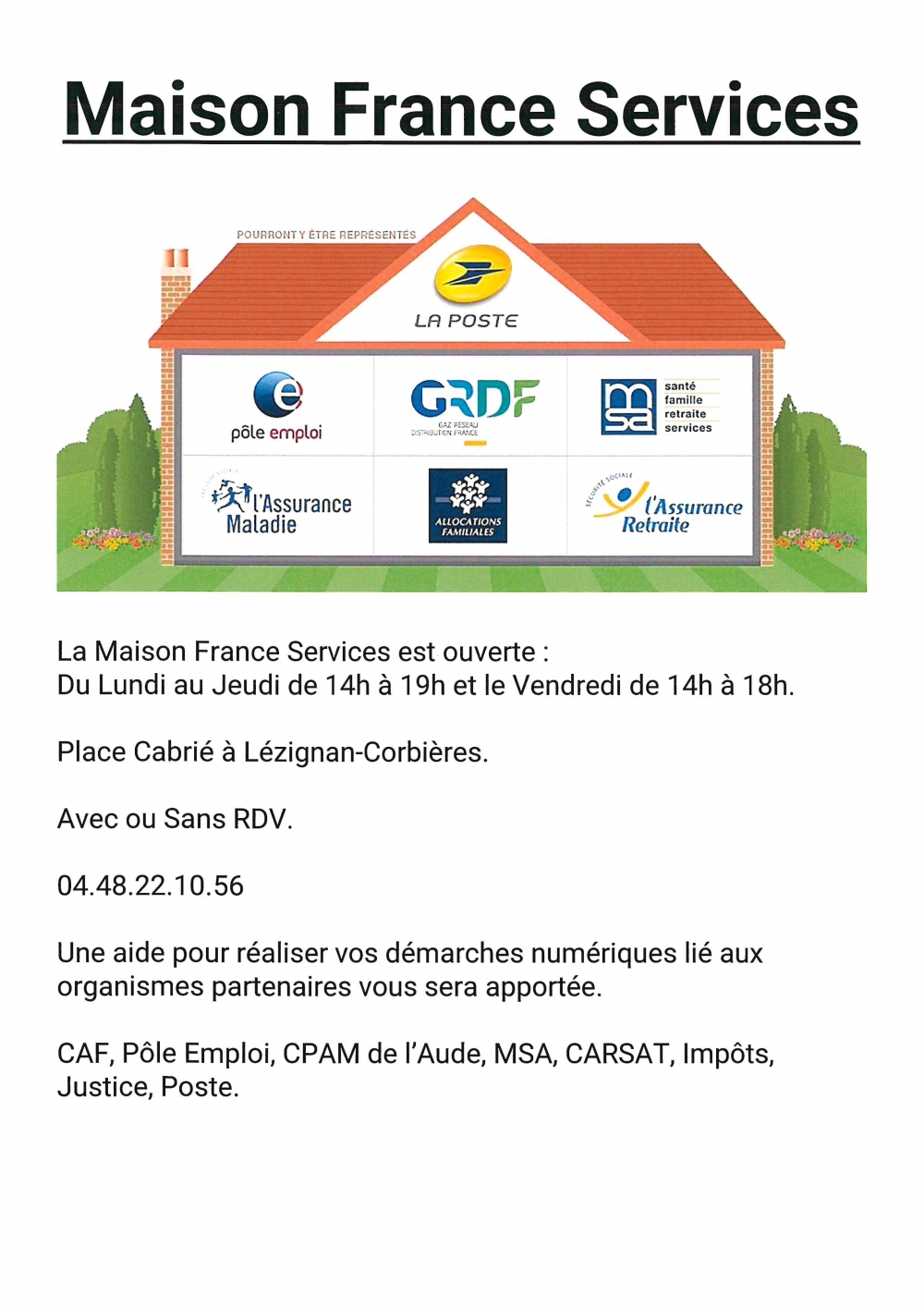 Maison France Services