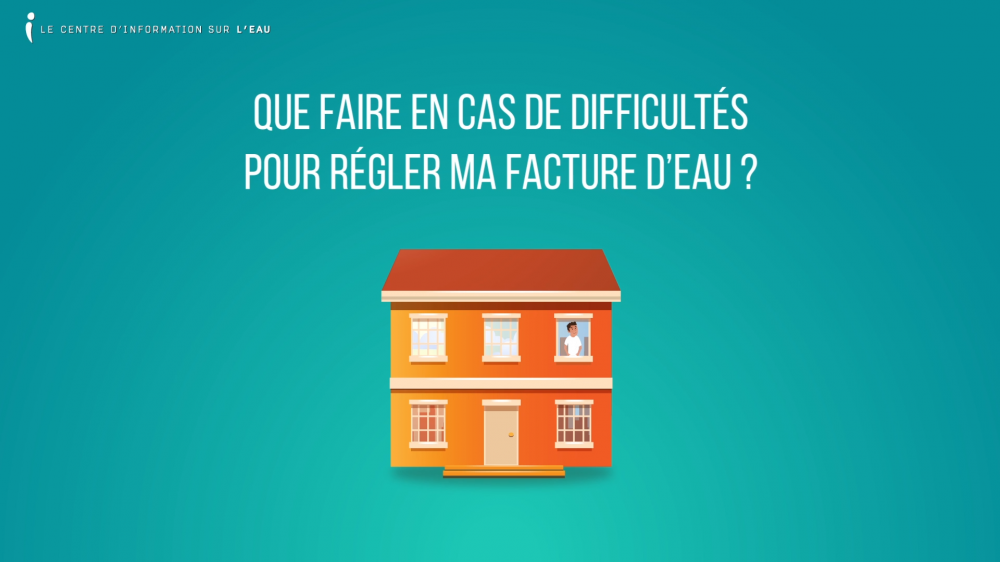 Facture d’eau ? on vous aide.