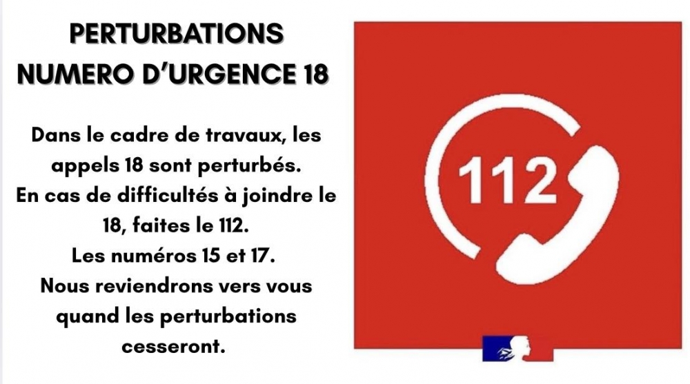 Message d’urgence de la préfecture 