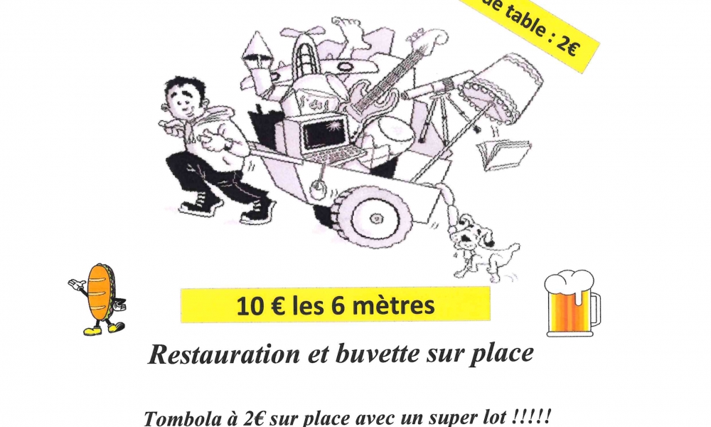 Vide Grenier LOS FOOTEJAYRES